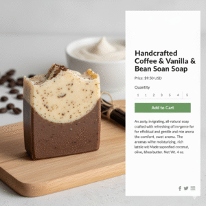 Coffee & Vanilla Bean Soap